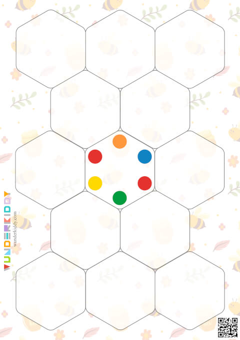 Logic Puzzle: Color Match Hexagon - Image 2