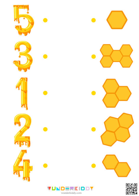 Honeycombs Counting 1-10 Activity - Image 2