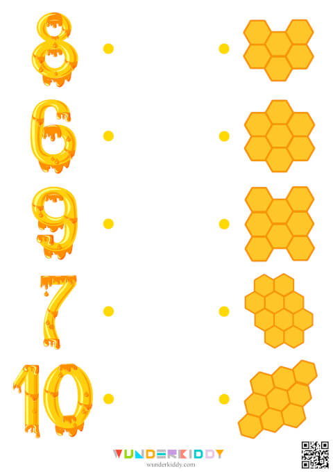 Honeycombs Counting 1-10 Activity - Image 3