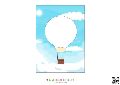 Hot Air Balloon Matching Activity - Image 3