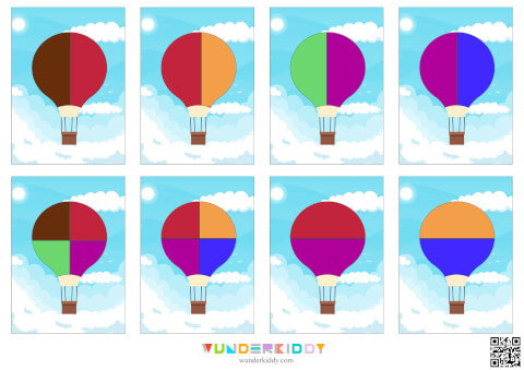 Hot Air Balloon Matching Activity - Image 5