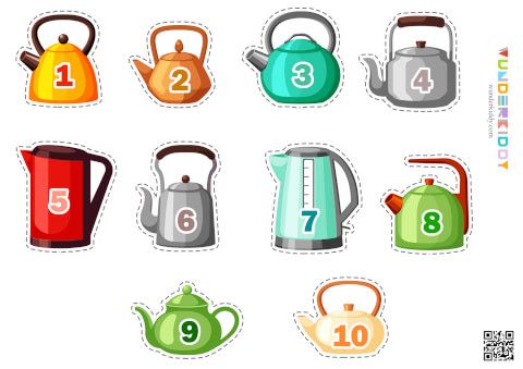Math Activity for Kids Hot Tea - Image 2