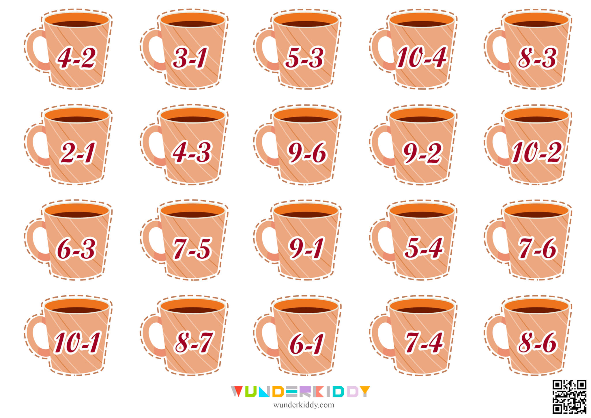 Math Activity for Kids Hot Tea - Image 4