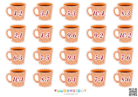 Math Activity for Kids Hot Tea - Image 4