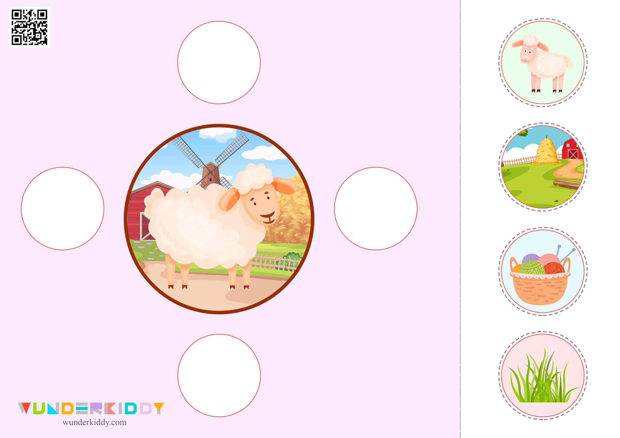 Farm Animals - Kindergarten Activity for Kids - Image 6