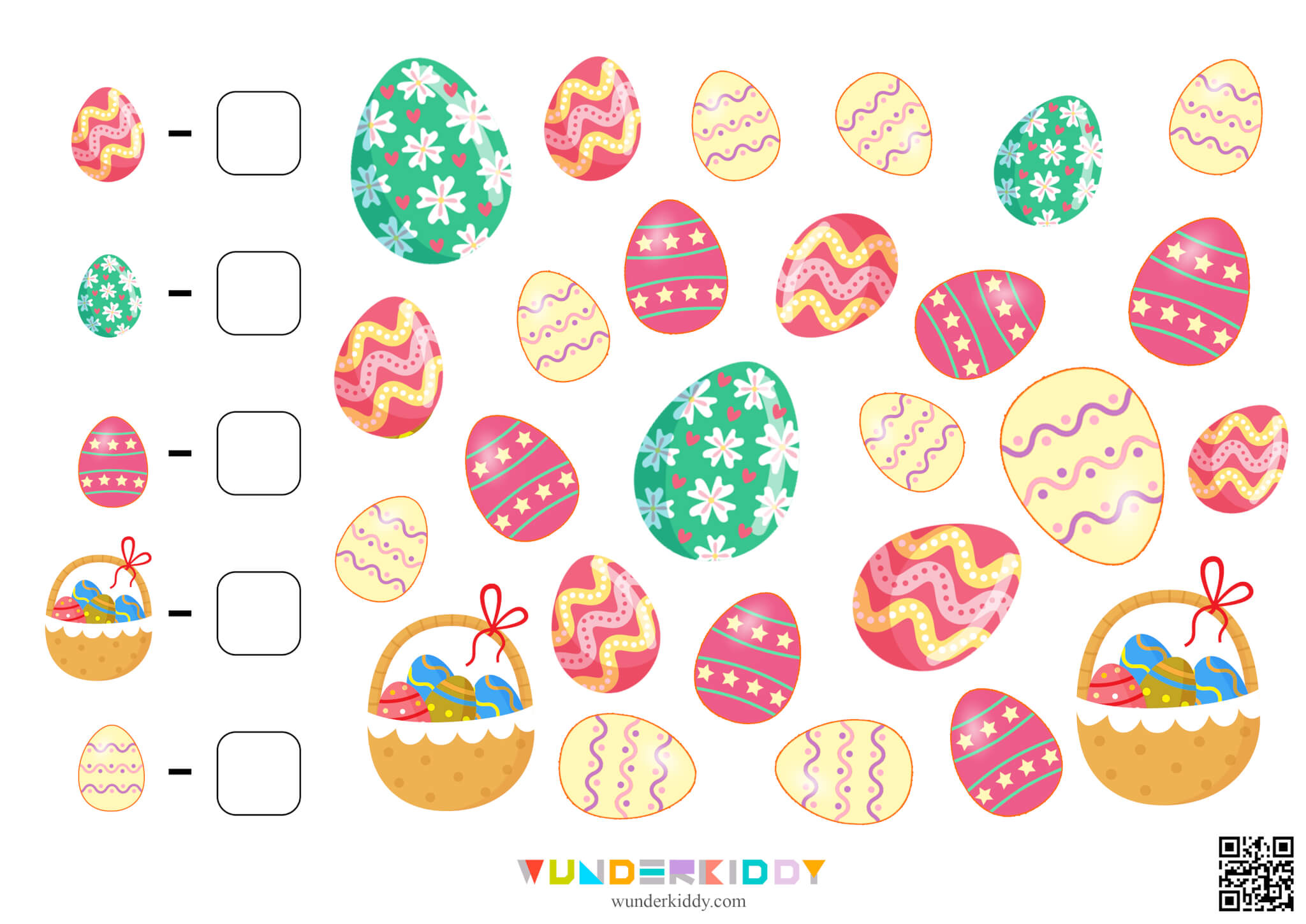 How Many Easter Worksheet - Image 3