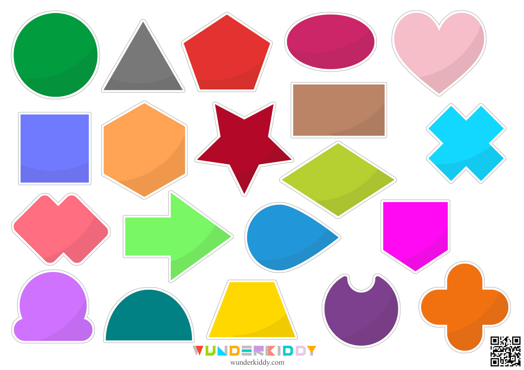 Summer Learning Activity: Match the Shapes Ice Cream - Image 4