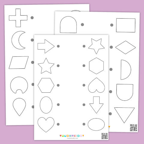 Fiches d’activité association de formes - Image 2