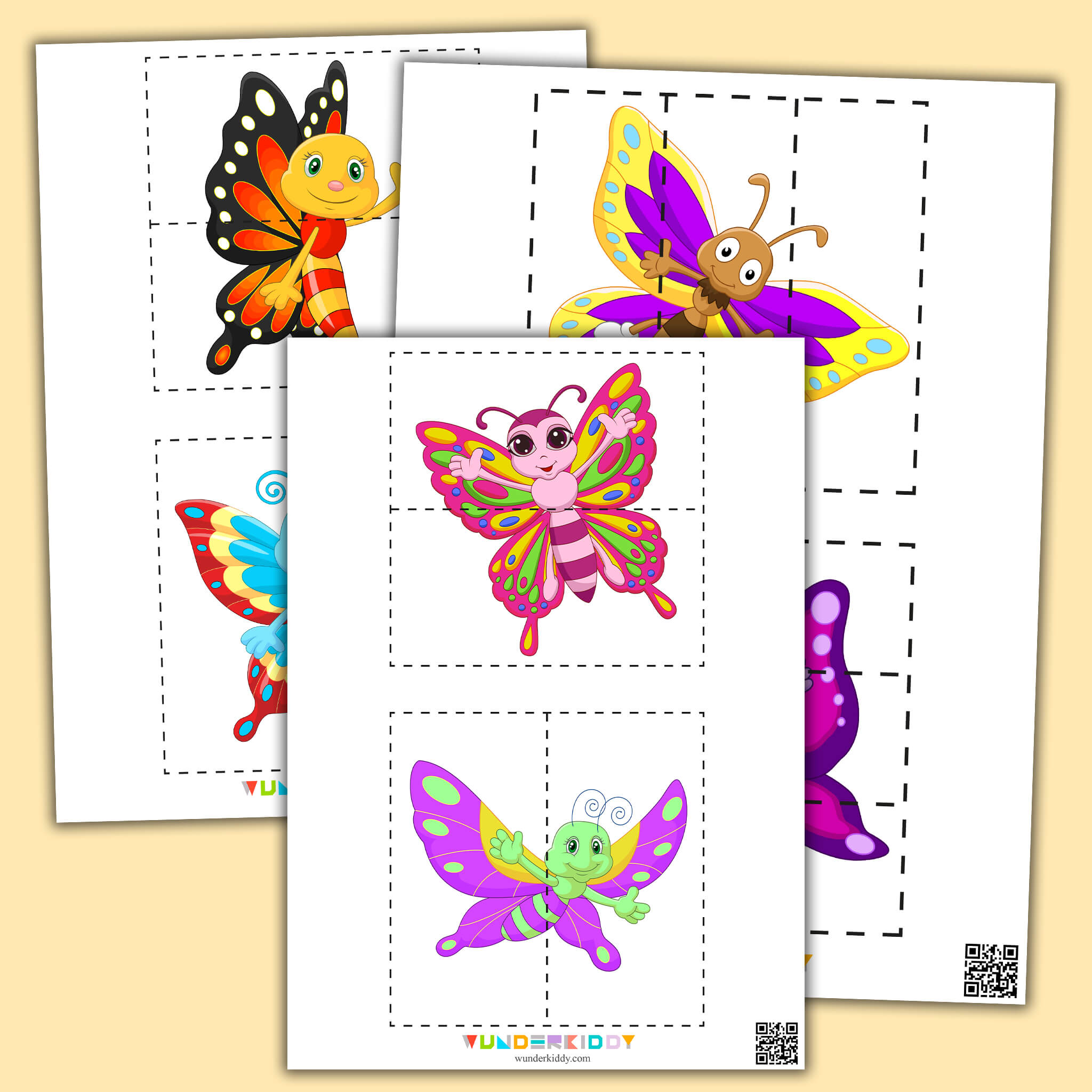 Insect Puzzles Activity
