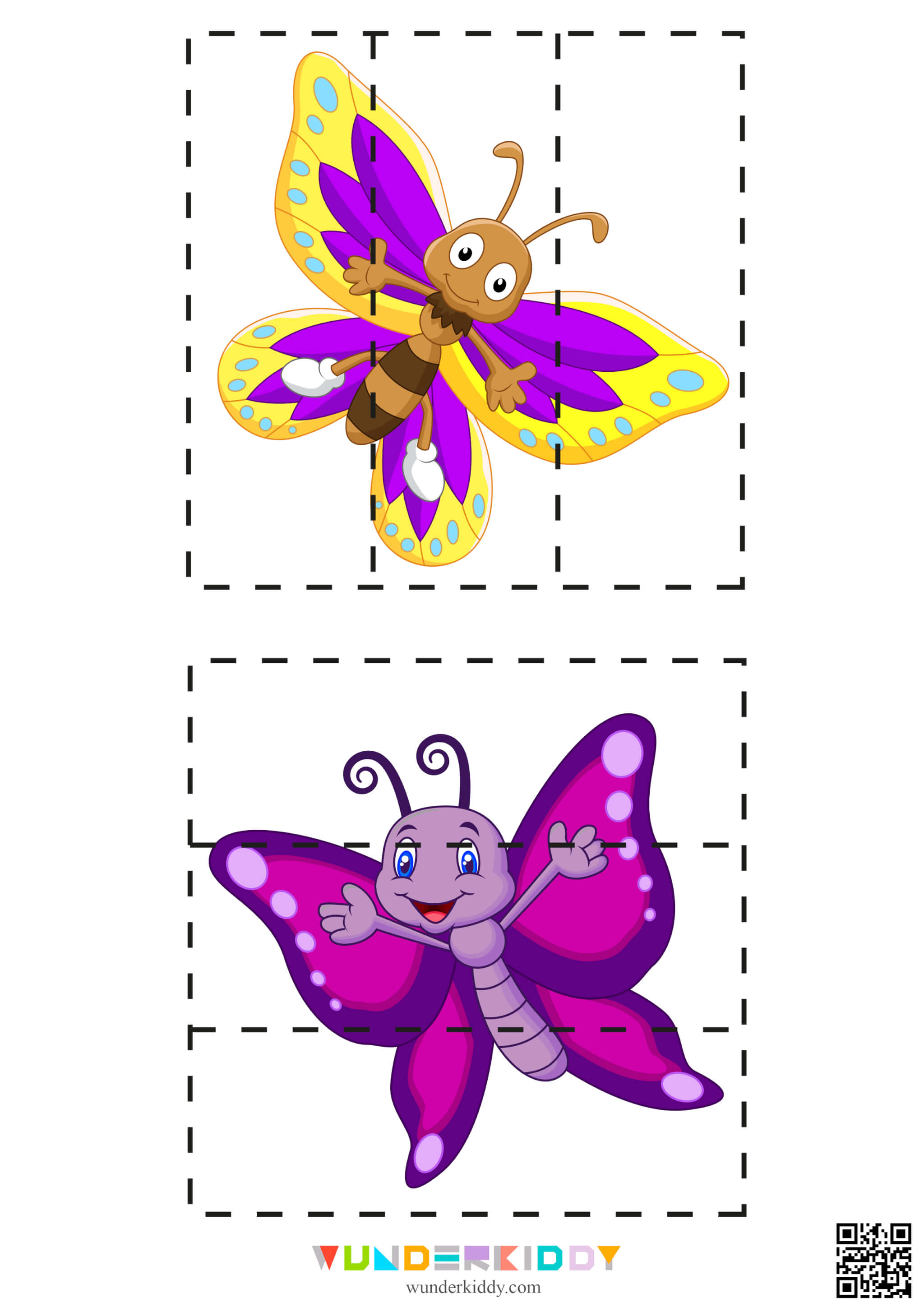 Activity sheet «Insect Puzzles»