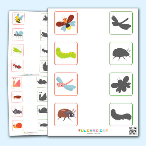 Printable Learning Activities and Games for 3-4 Year Olds
