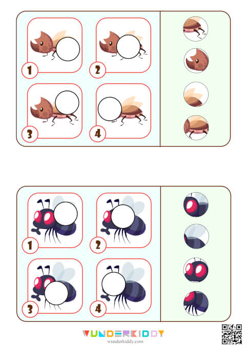Find Missing Pieces Puzzle Insects - Image 6