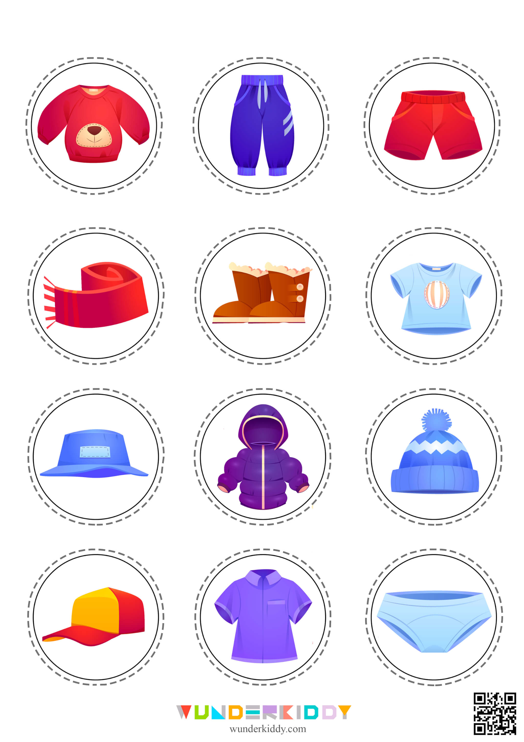 Food and Clothes Sorting Activity Sheet - Image 4