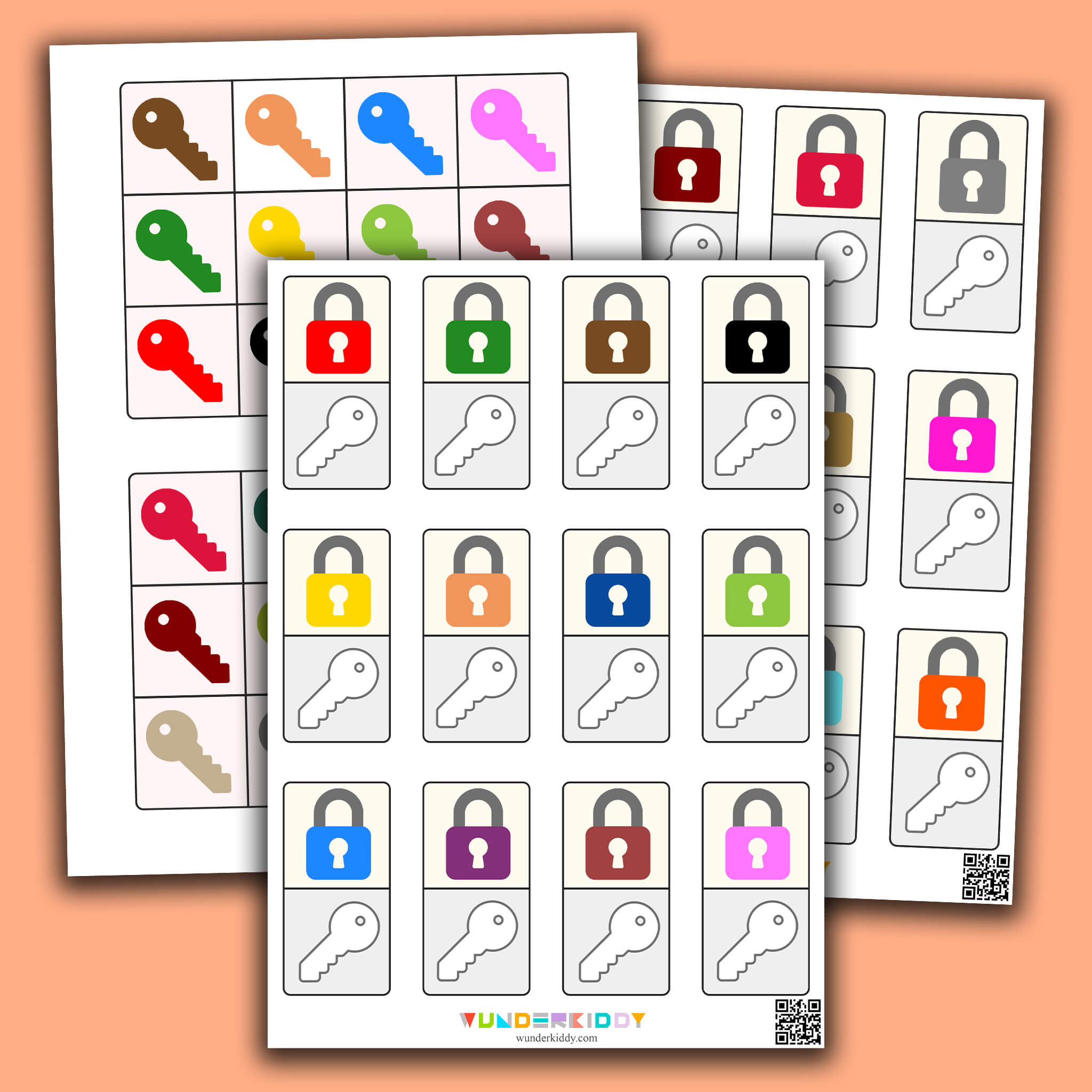 Color Match Key Game