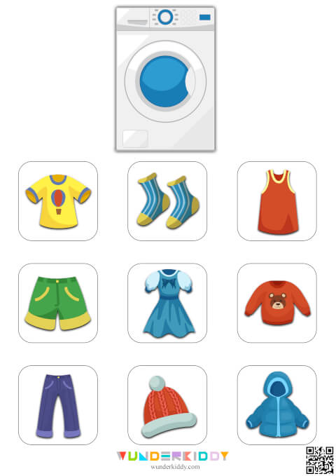 Kitchen Utensils Sorting Worksheet - Image 8