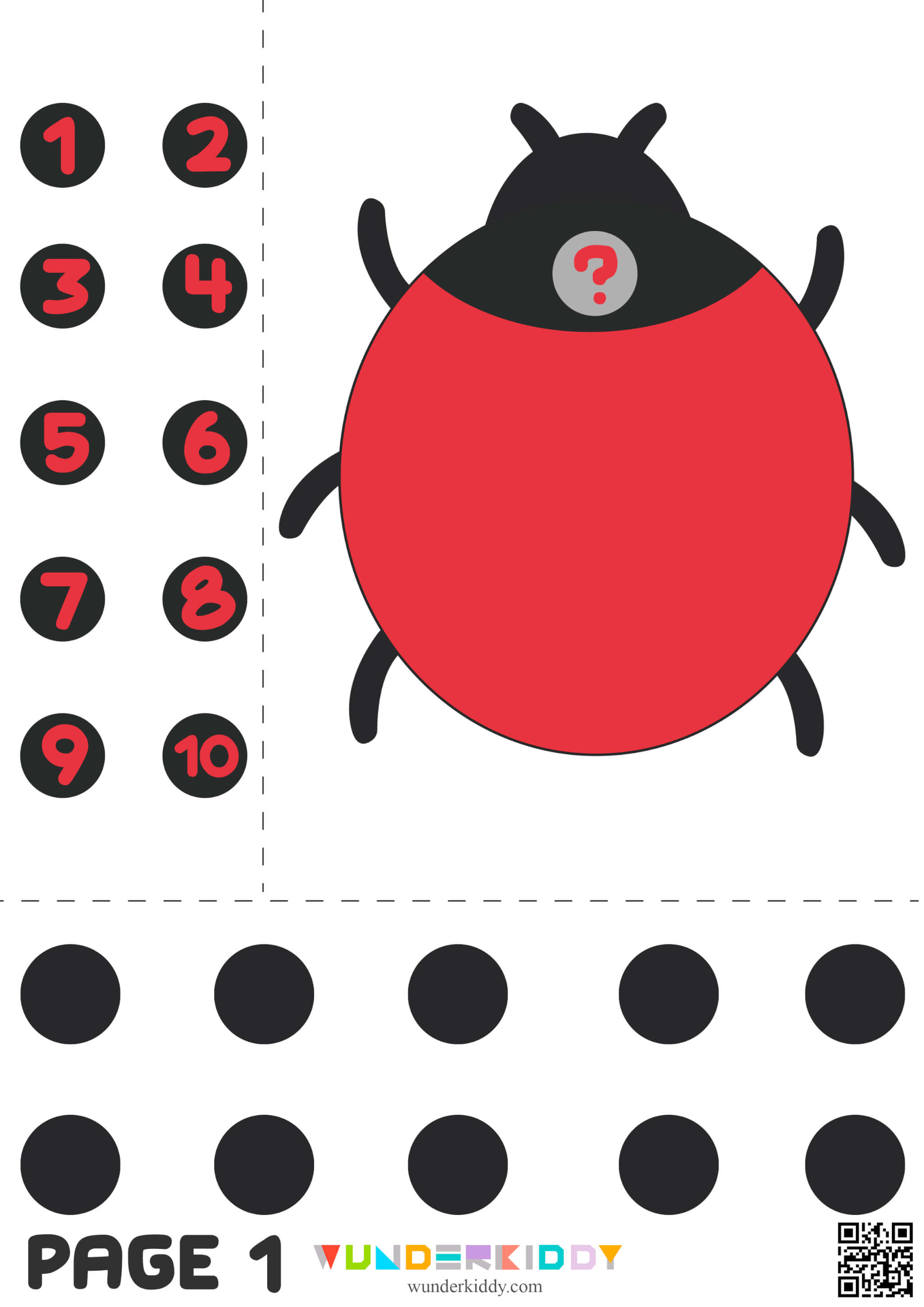 Ladybug Activity and Templates for Kids - Image 2