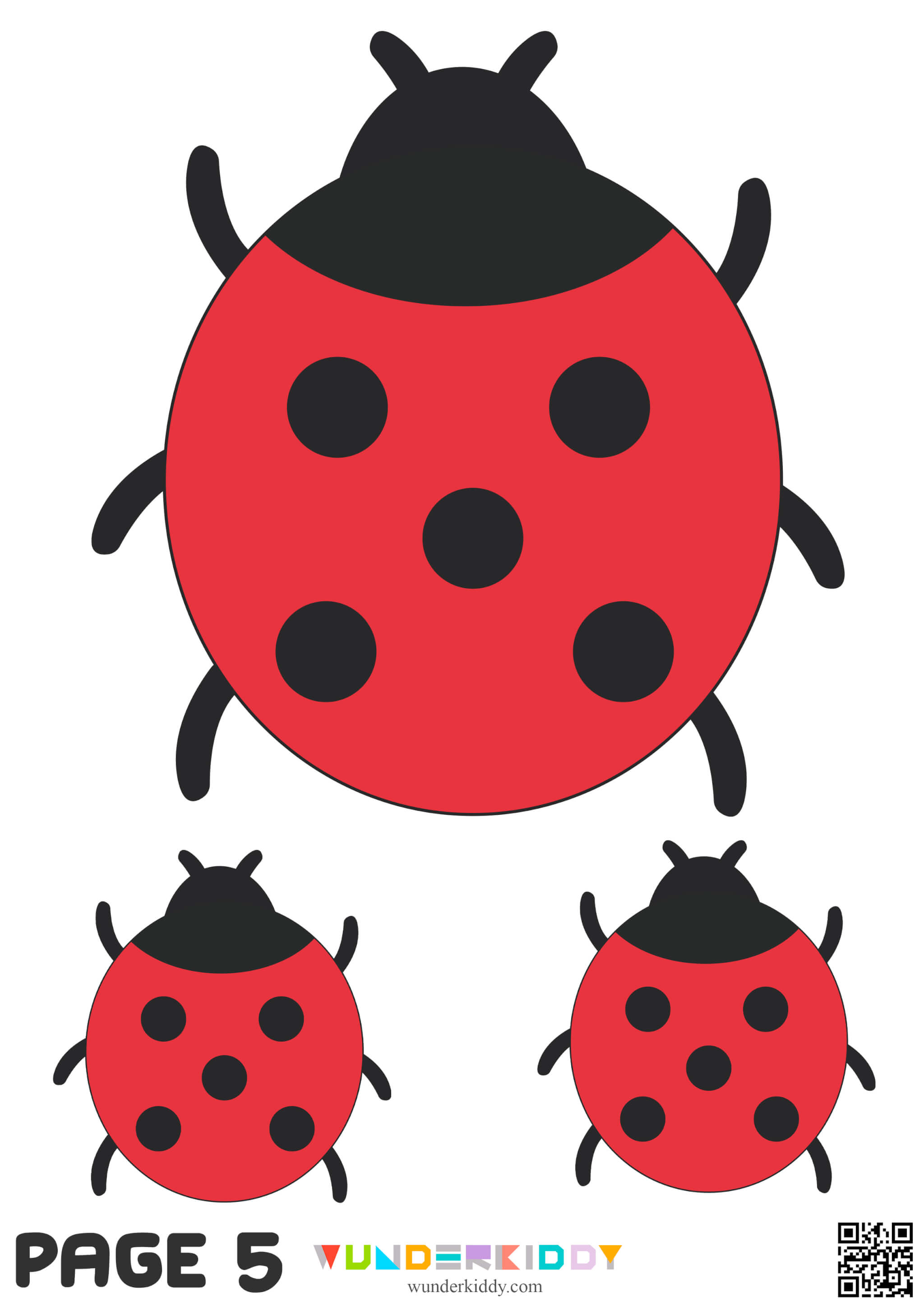 Ladybug Activity and Templates for Kids - Image 6