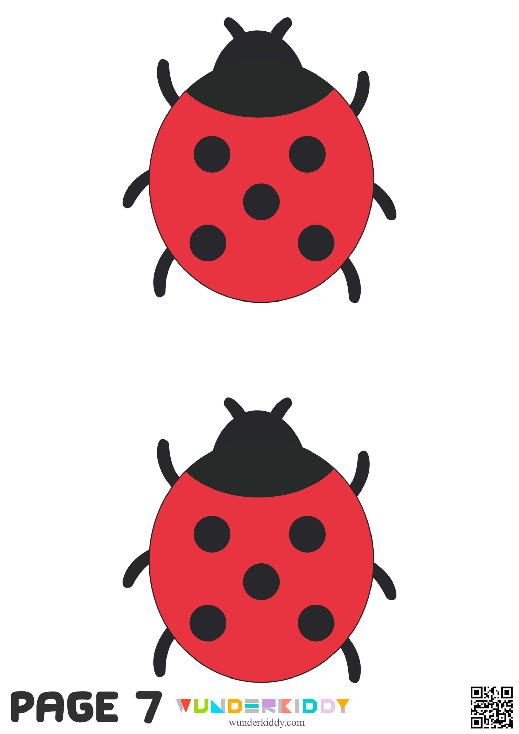 Ladybug Activity and Templates for Kids - Image 8