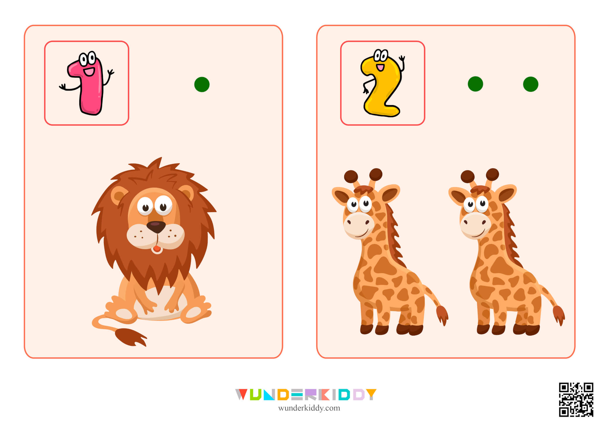 Counting Flashcards 1-10 For Learning Numbers - Image 2