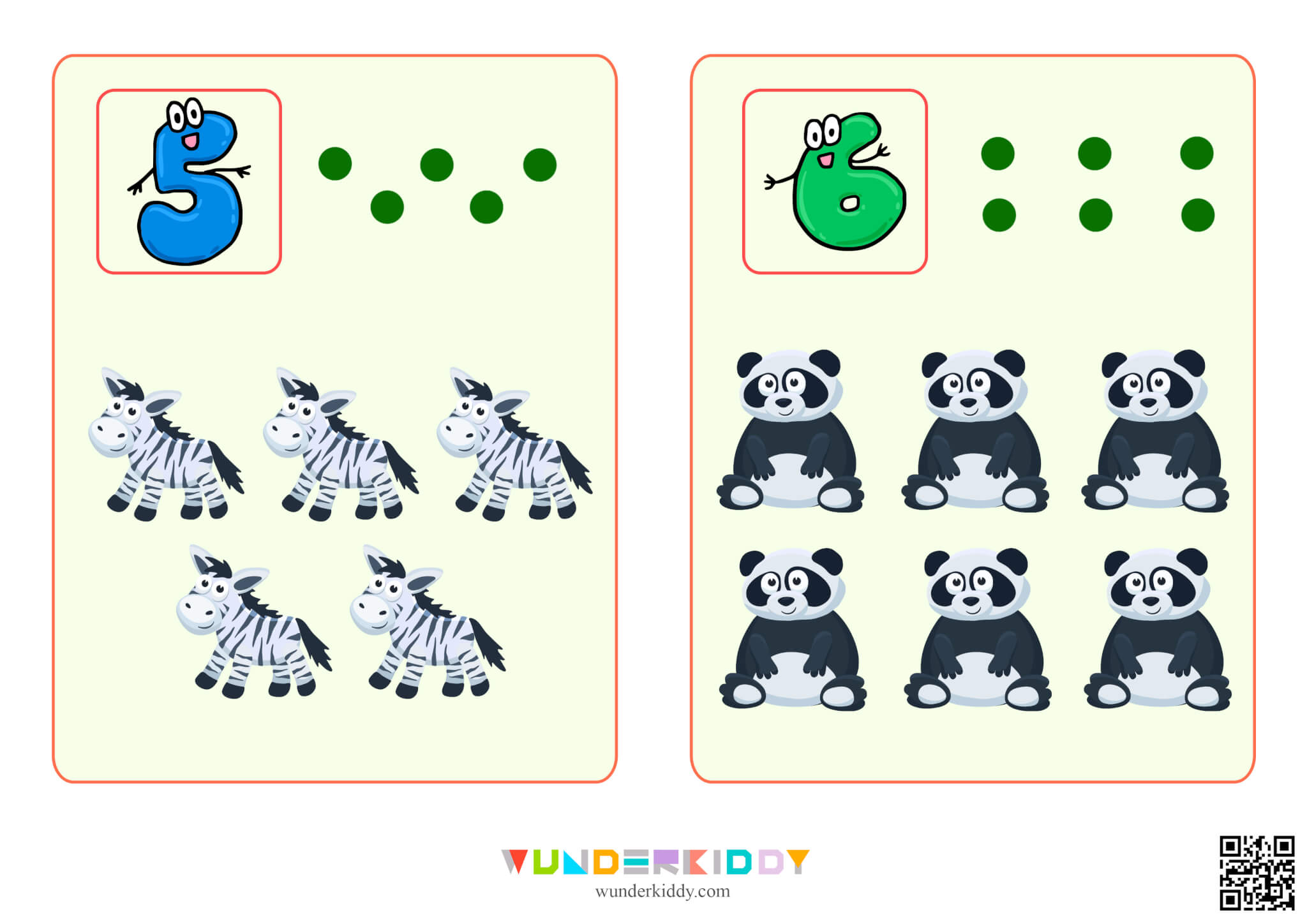 Lernkarten «Zählen von 1 bis 10 (Zahlen lernen)» - Bild 4