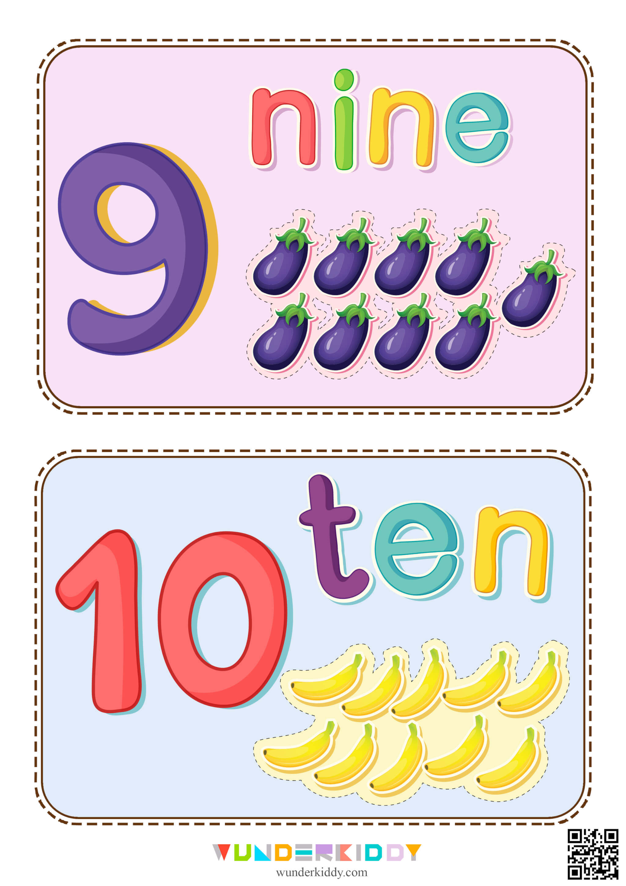 Illustrated Number Flashcards - Image 6