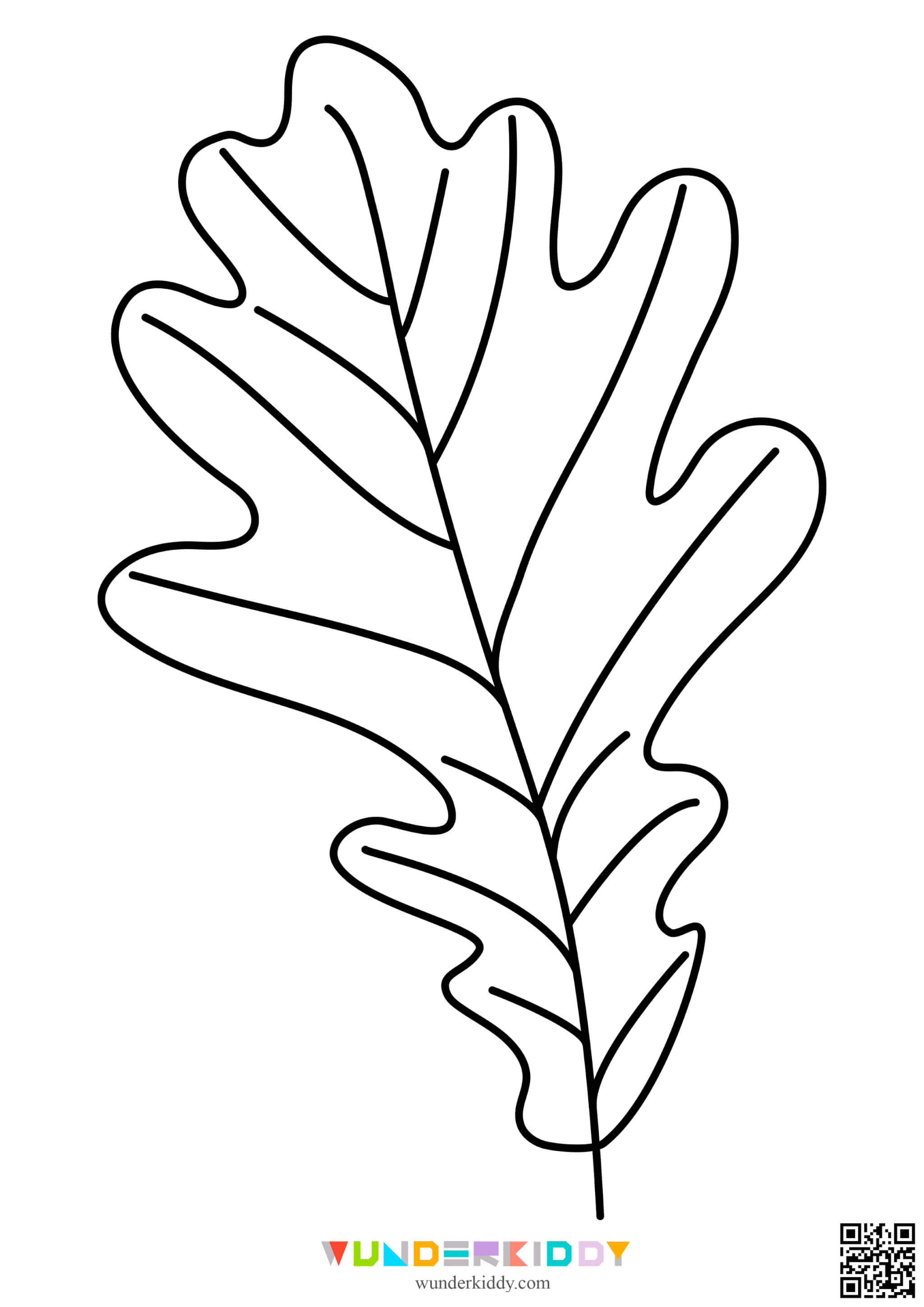 Autumn Leaves Coloring Pages - Image 2