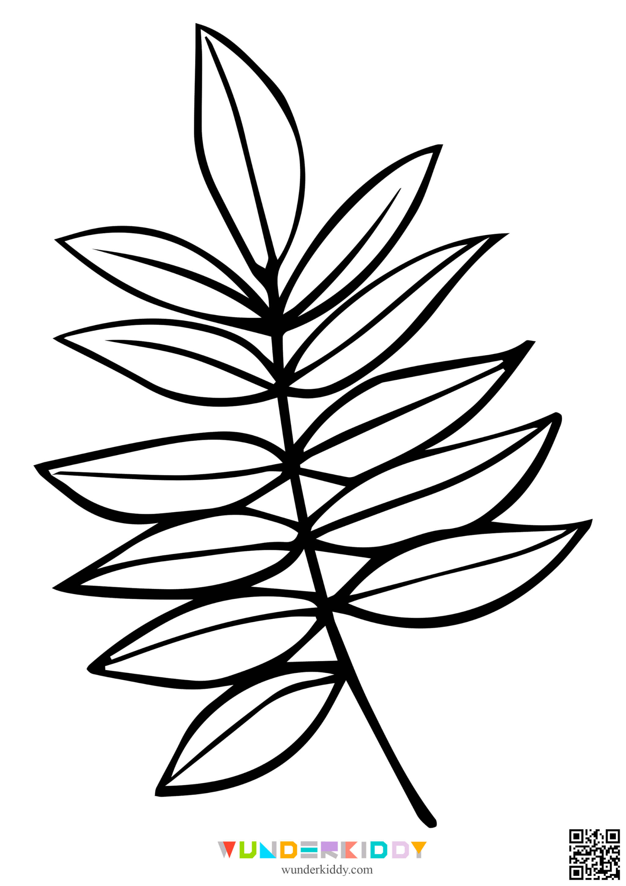 Autumn Leaves Coloring Pages - Image 4