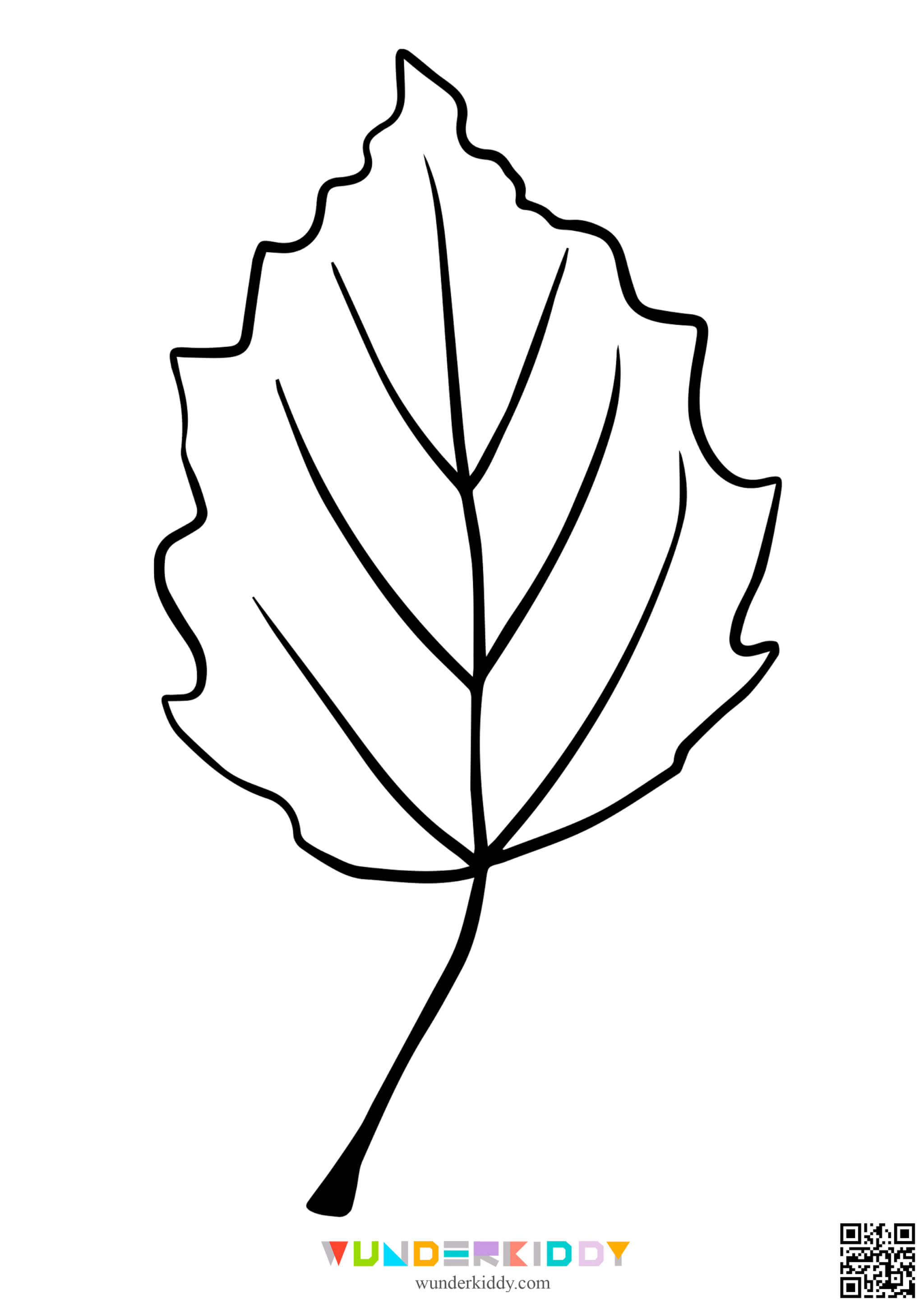 Autumn Leaves Coloring Pages - Image 5