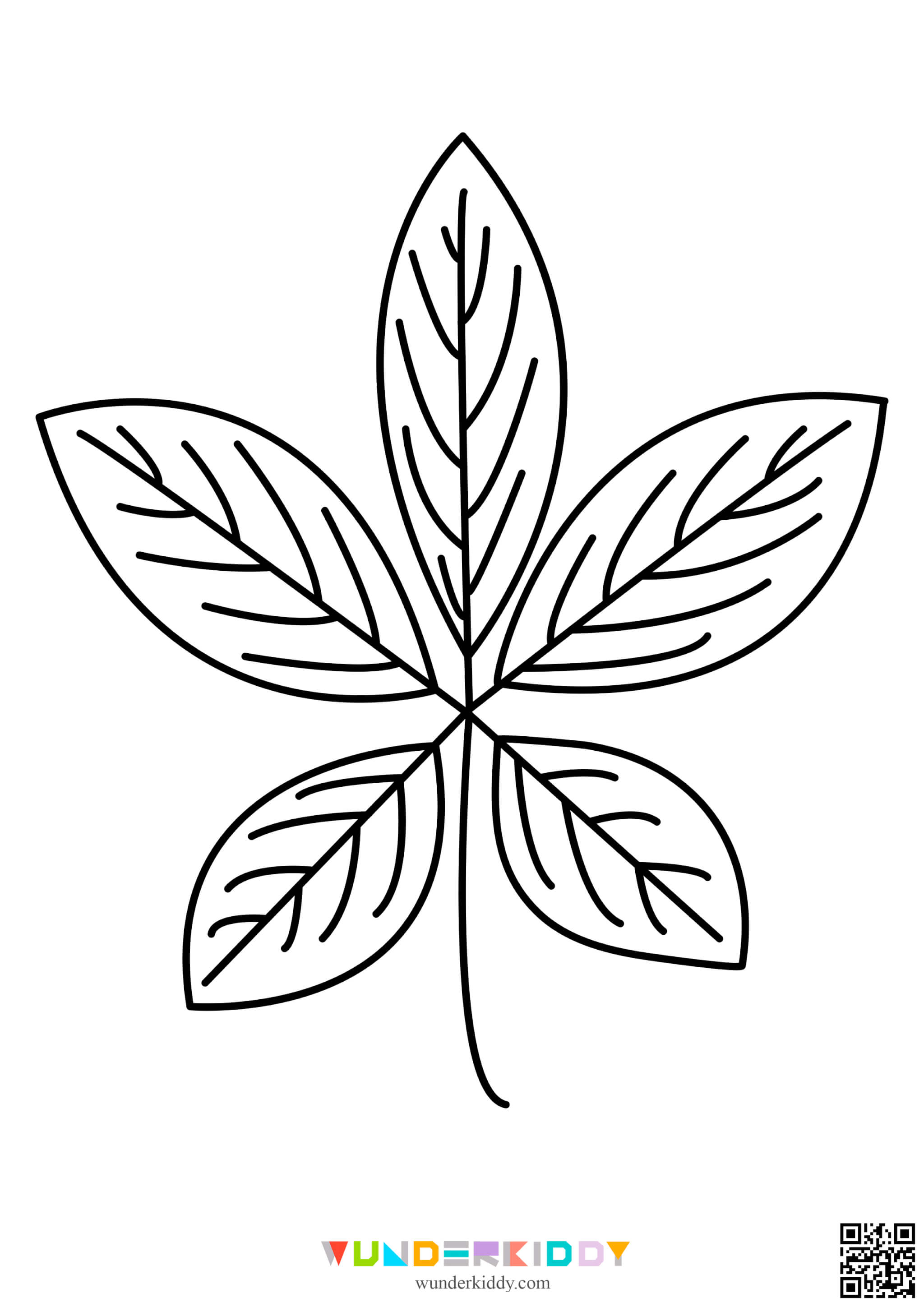 Autumn Leaves Coloring Pages - Image 6