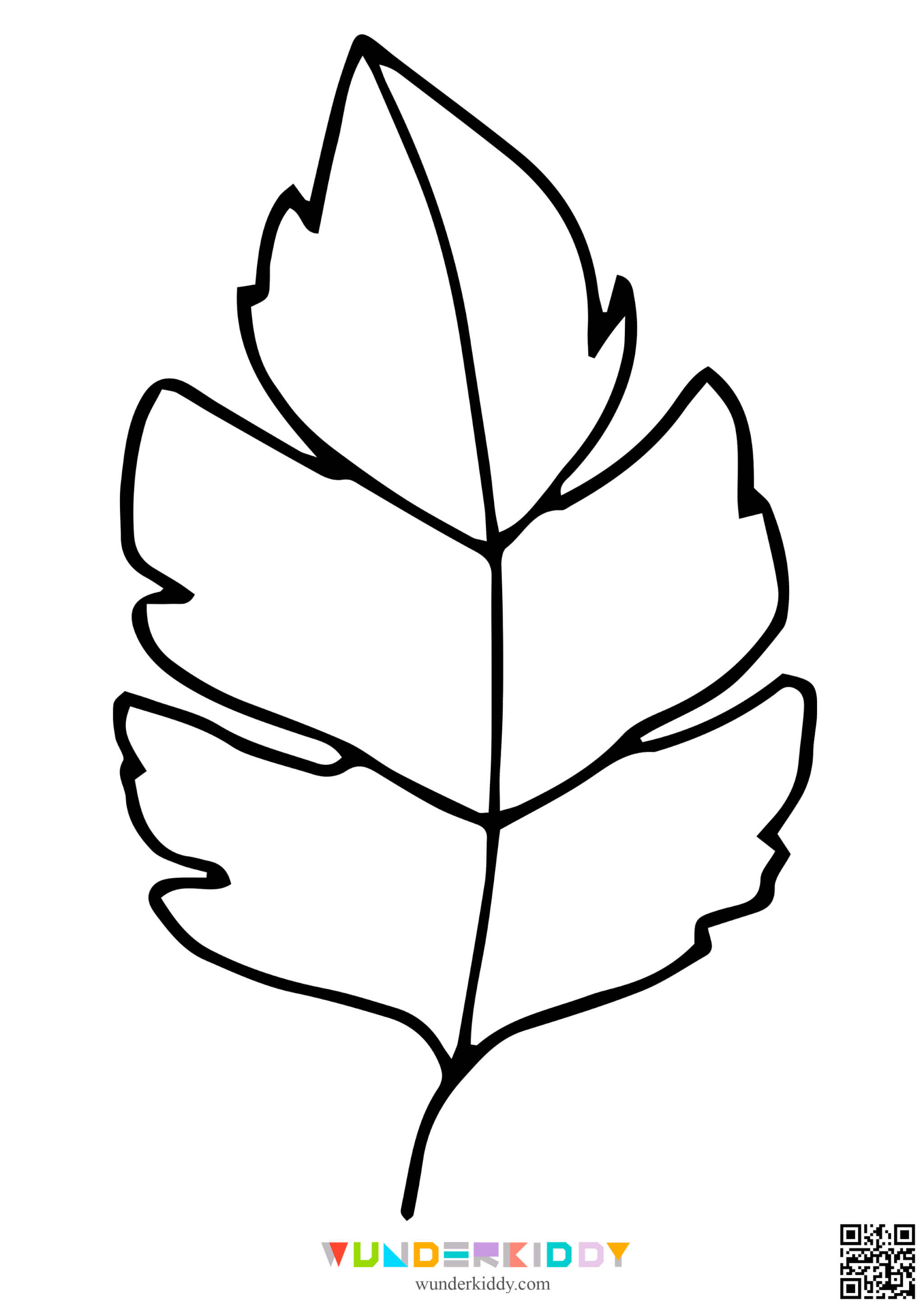 Autumn Leaves Coloring Pages - Image 8