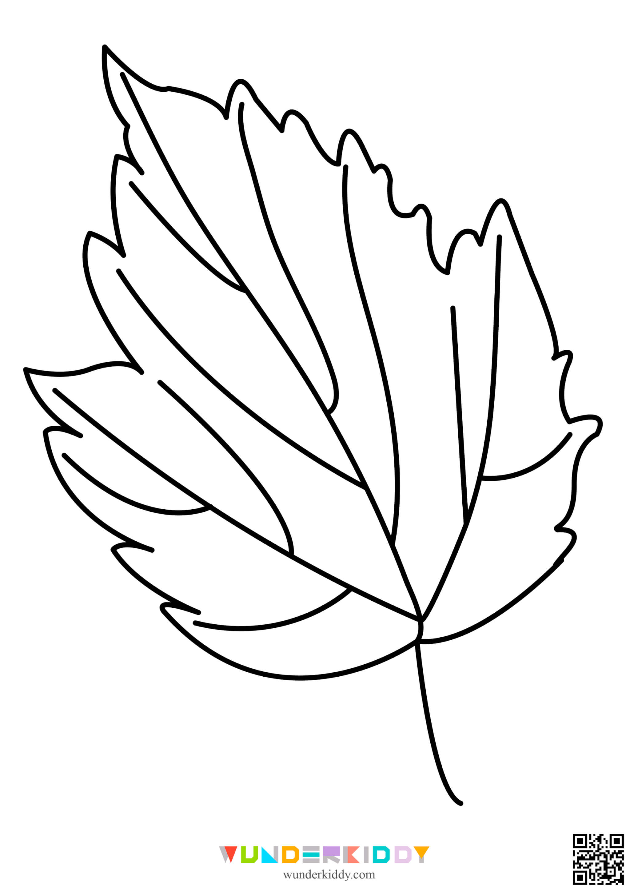 Autumn Leaves Coloring Pages - Image 15