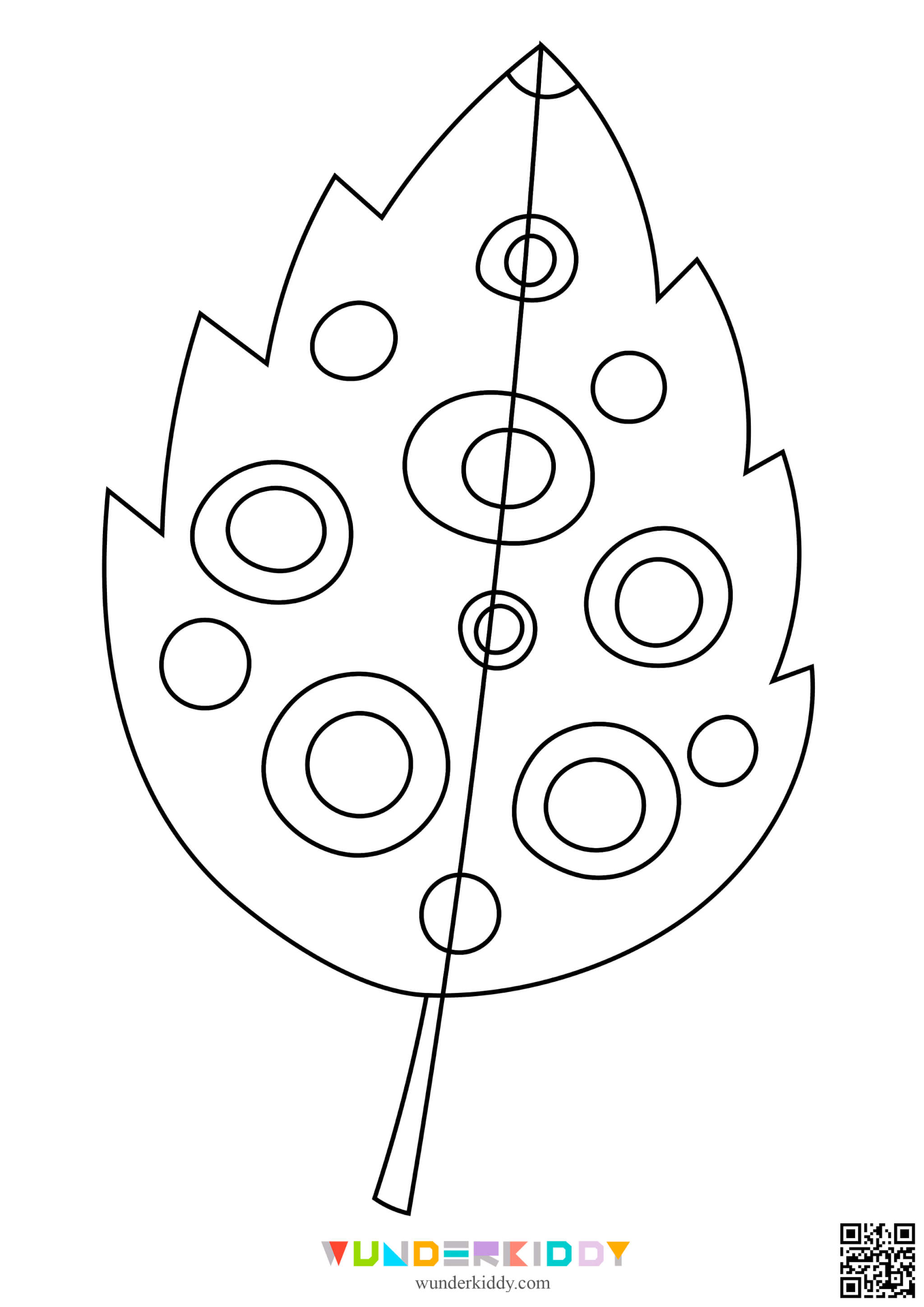 Autumn Leaves Coloring Pages - Image 17