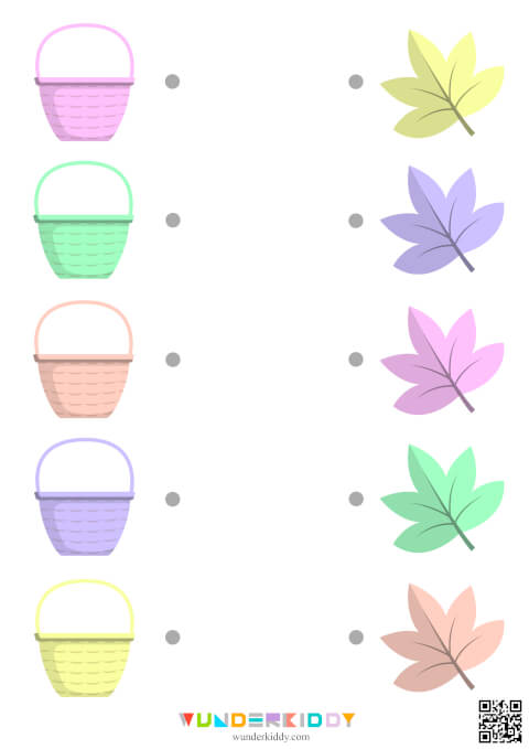 Autumn Leaves and Baskets Color Match - Image 6