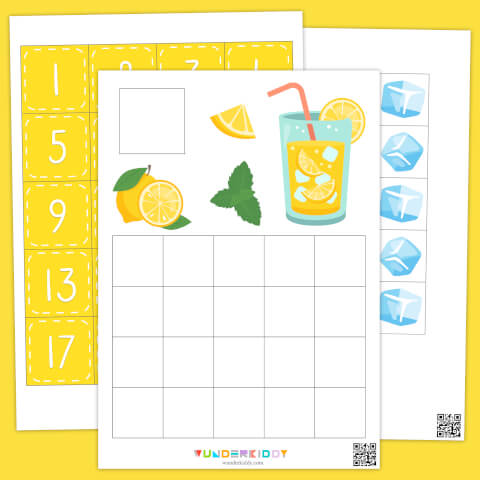 Actividad de conteo para niños: Limonada - Imagen 2