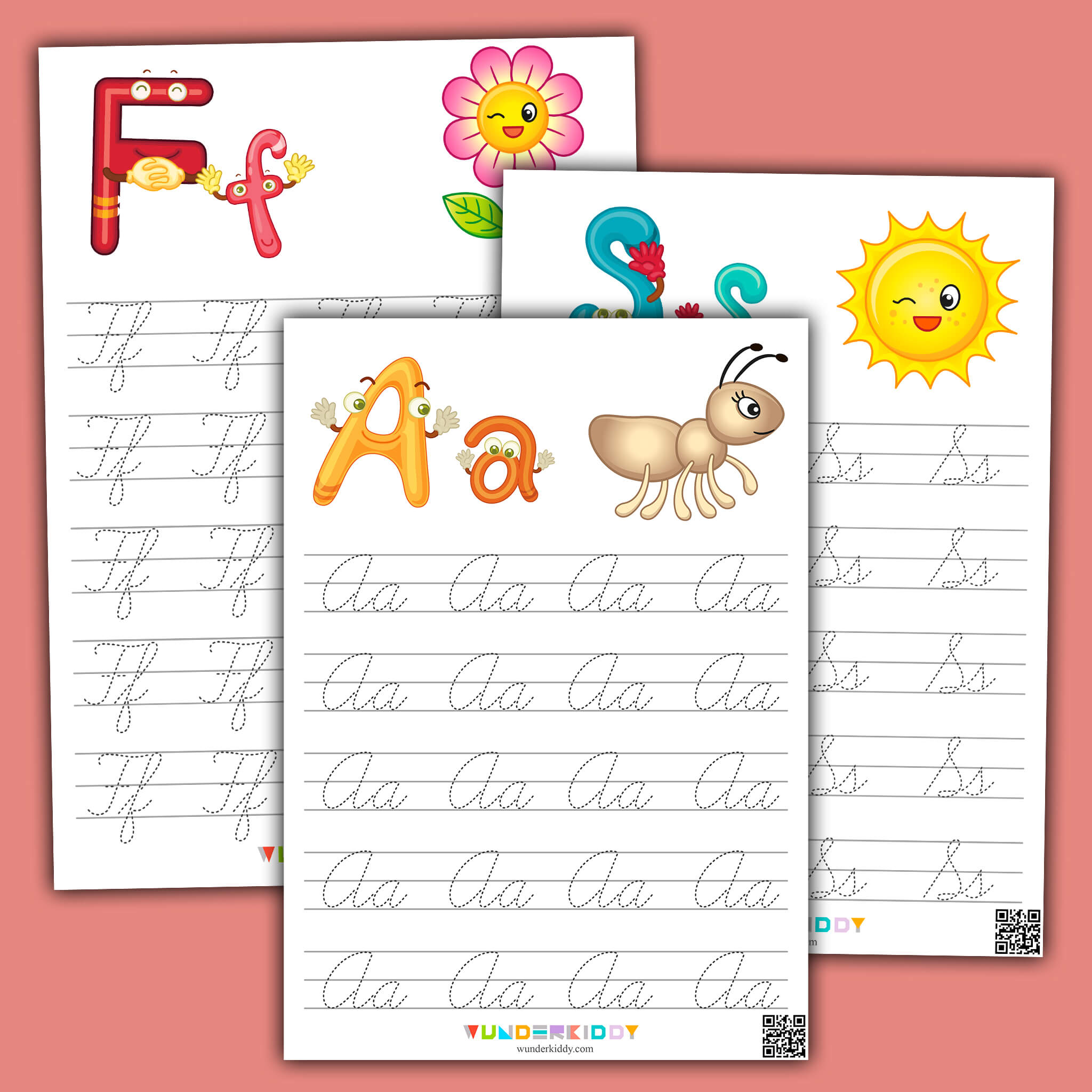 Printable Letters Tracing Worksheets