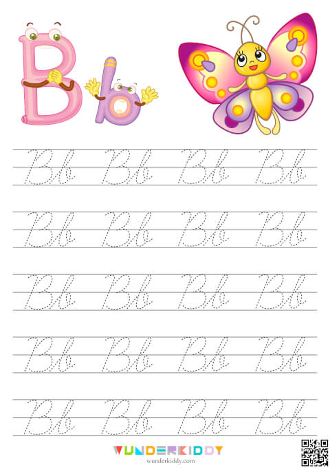 Printable Letters Tracing Worksheets - Image 3