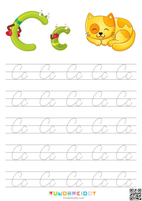 Printable Letters Tracing Worksheets - Image 4