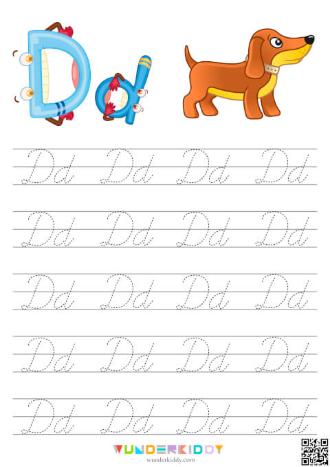 Printable Letters Tracing Worksheets - Image 5