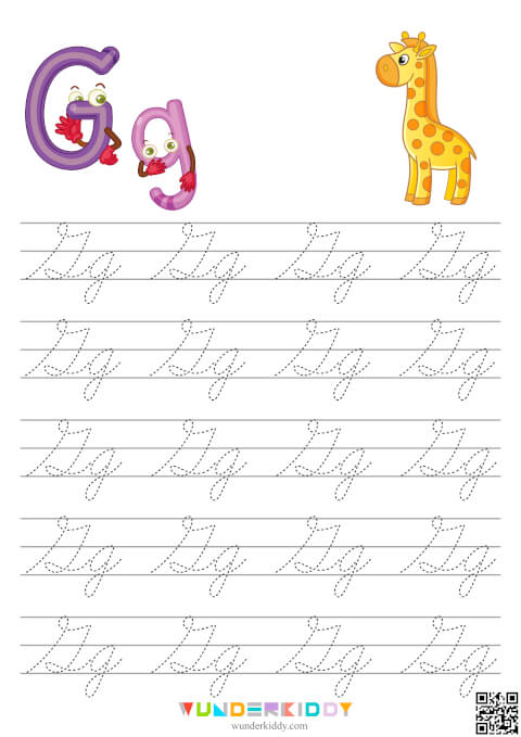 Printable Letters Tracing Worksheets - Image 8