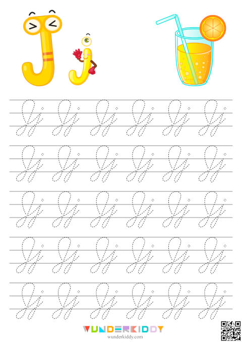 Printable Letters Tracing Worksheets - Image 11