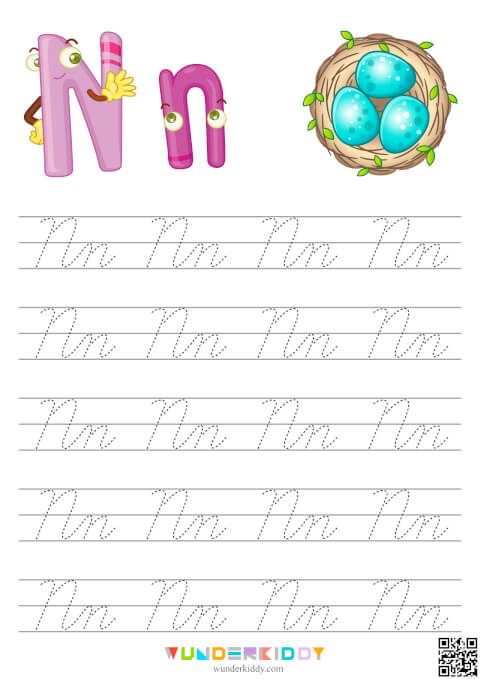 Printable Letters Tracing Worksheets - Image 15