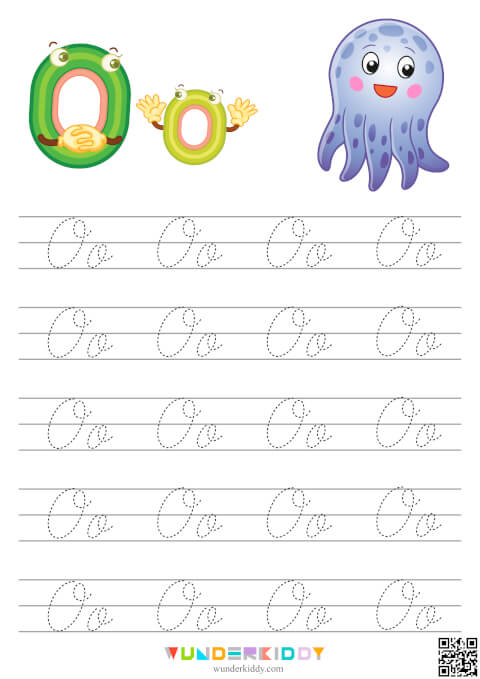 Printable Letters Tracing Worksheets - Image 16