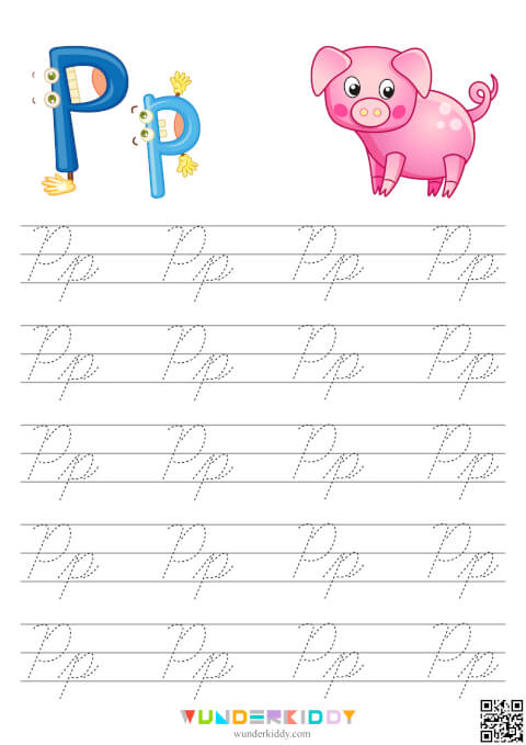 Printable Letters Tracing Worksheets - Image 17