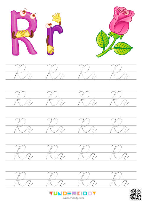 Printable Letters Tracing Worksheets - Image 19