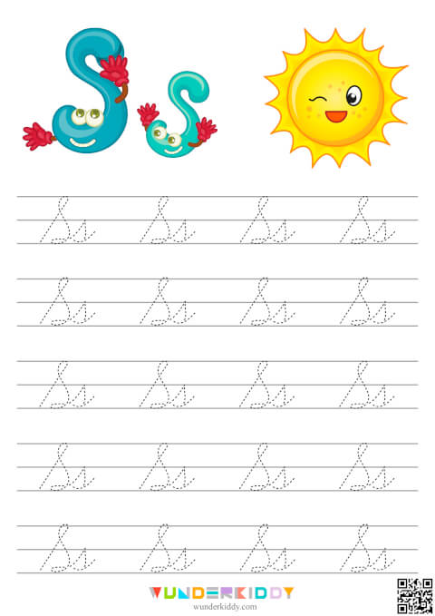Printable Letters Tracing Worksheets - Image 20