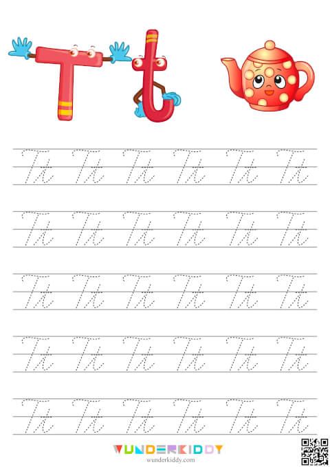 Printable Letters Tracing Worksheets - Image 21