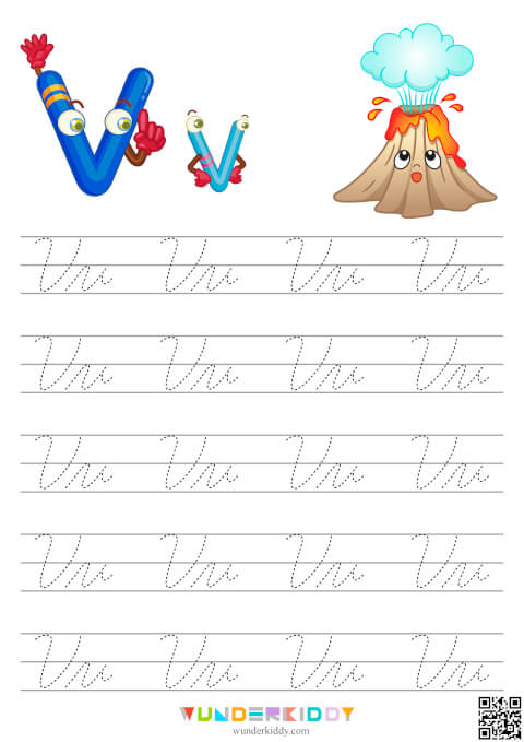 Printable Letters Tracing Worksheets - Image 23