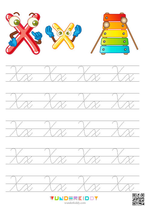 Printable Letters Tracing Worksheets - Image 25