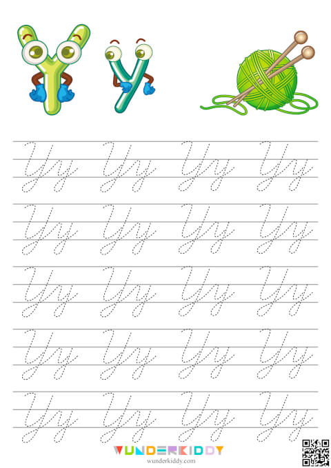 Printable Letters Tracing Worksheets - Image 26