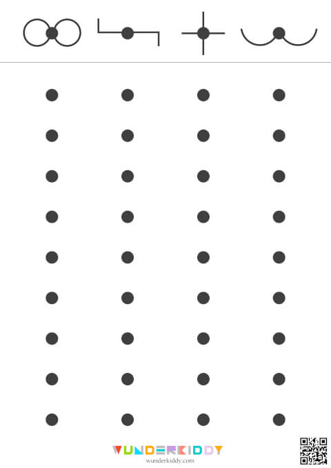 Bilateral Tracing Patterns Worksheet - Image 4